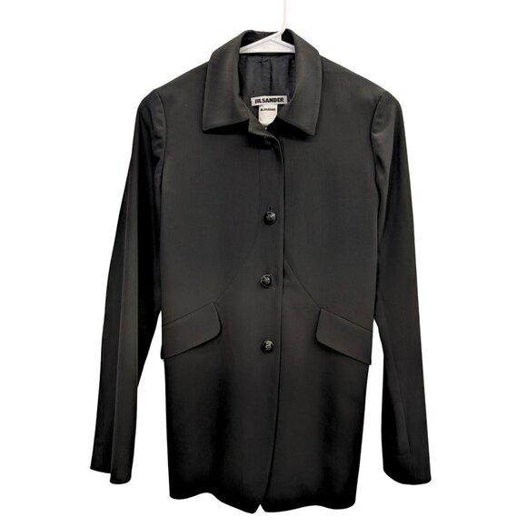 Vintage Jil Sander Wool Blazer Suit Jacket - Picture 1 of 7